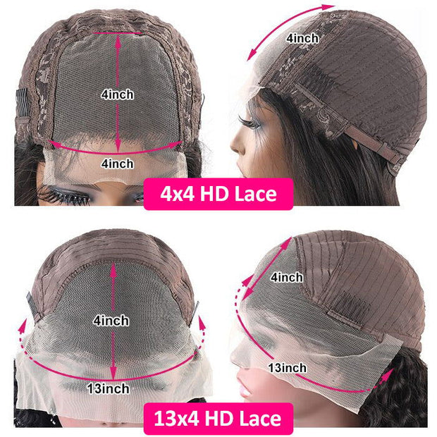 BOGO SALE|Short Straight Bob Wig 13*4/4*4 Human Hair Lace Front Bob Wigs For Women