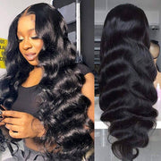 Body Wave 4x4 Lace Closure Wigs Pre Plucked Affordable Human Hair Wigs