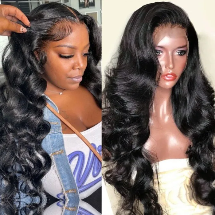 Body Wave Human Hair Wigs 13x6 Lace Front Wig Brazilian Hair HD Lace Wigs 16-26 Inch