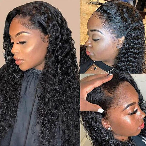 18 Inch Only $99 Undetectable Skin Melt HD Lace 13x4/4x4 Transparent Lace Wigs 100% Human Hair|Black Friday Sale