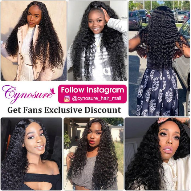 Brazilian Deep Wave 3 Bundles Unprocessed Virgin Human Hair Extensions