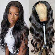 5X5 Crystal Lace Closure Wig  Body Wave Human Hair Wigs Undetectable Invisible HD Lace Body Wave