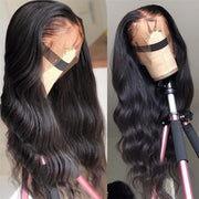 360 Frontal Wigs Pre Plucked Brazilian Body Wave Remy Human Hair Wigs For Women