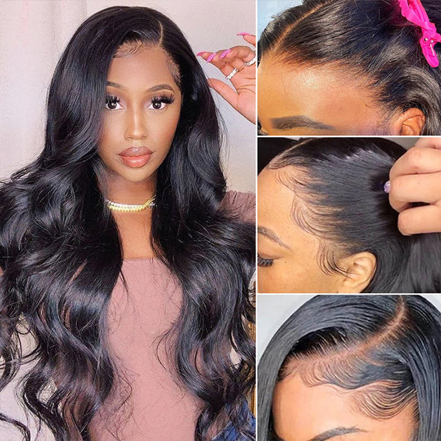 BOGO SALE|Body Wave Human Hair Wigs 13x6 Lace Front Wig Brazilian Hair HD Lace Wigs 16-26 Inch