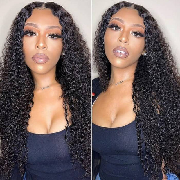 13x4 Transparent Lace Front Wigs Human Hair Wigs Pre Plucked Natural Hairline 220% Density