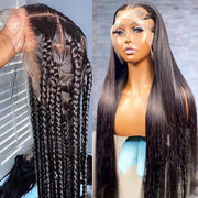 Full Lace Wig Transparent Lace Human Hair Wigs Pre Plucked Natural Hairline