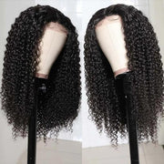 13x4 HD Lace Front Human Hair Wigs Super Affordable Curly Wig Pre Bleached Pre Plucked 180% Density