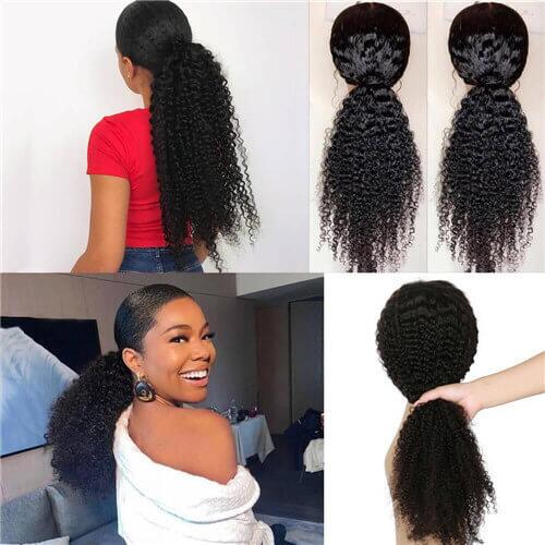 Skin Melt HD Lace Kinky Curly 360 Lace Frontal Human Hair Wig Preplucked with Baby Hair