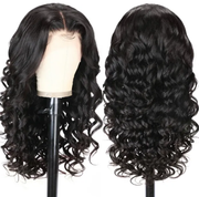 Glueless Invisible HD 13x4 Lace Front Wig High Density Loose Wave  Human Hair Wigs