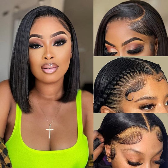 12 Inch Human Hair Wig – Cynosure Hair