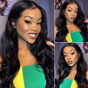 Upgraded 4X4/8x5 Pre Cut Lace Closure Wig Glueless Body Wave 13x6 HD Lace with Natural Hairline Beginner Friendly