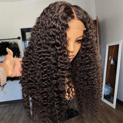 Cheap 5x5 Curly Closure Lace Wigs Human Hair Lace Wig with Baby Hair Pre Plucked