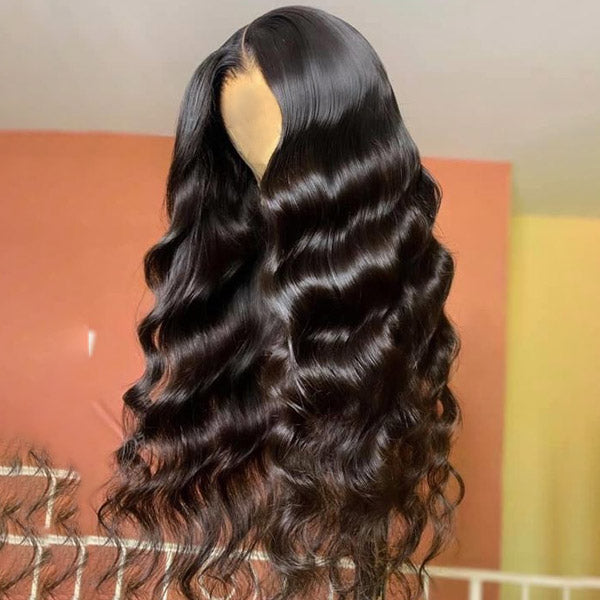 50% OFF|16''-26'' Swiss HD Lace Body Wave Human Hair Wigs 8X5 13x6 Lace Front Wig 180% Density