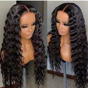 13X4 Lace Loose Deep Black Quick & Easy Glueless Wig With Breathable Cap Glueless HD Lace Front Wigs Beginner Friendly