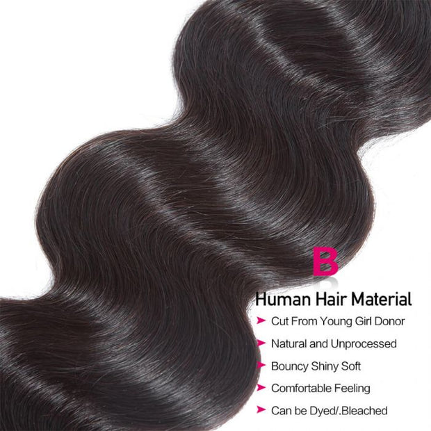 Brazilian Body Wave 1 Bundles Deals 100% Unprocessed Virgin Human Hair