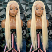 BOGO SALE|613 Honey Blonde Color 13x6 Lace Front 16-24 Inch Human Hair Wigs For Women Transparent Brazilian Remy Straight & Body Wave Frontal Wig