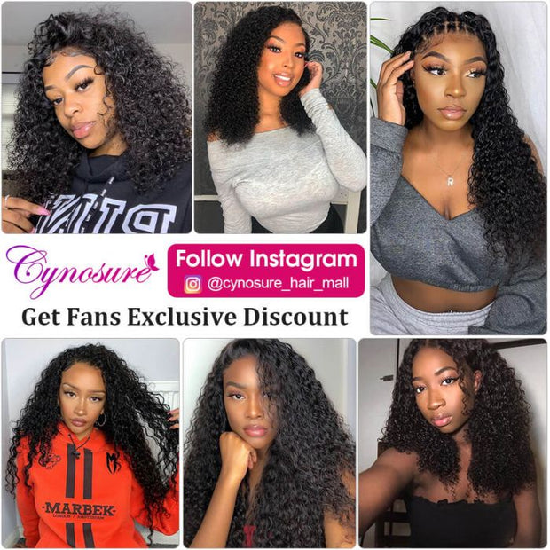 Unprocessed Brazilian Virgin Curly Human Hair 4 Bundles 10A Virgin Hair Weave Natural Black Color