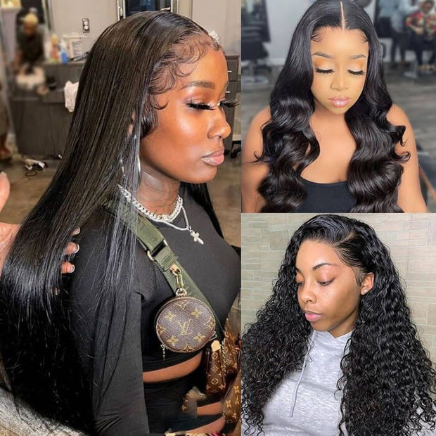 BOGO SALE|HD Lace Frontal Wigs 12-26 Inch Lace Wig 13*4/13*6 Special Deals Glueless Wig For Women
