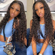 BOGO SALE|Deep Wave 13X6 Lace Front Wig Human Hair Wigs Pre Plucked With Baby Hair