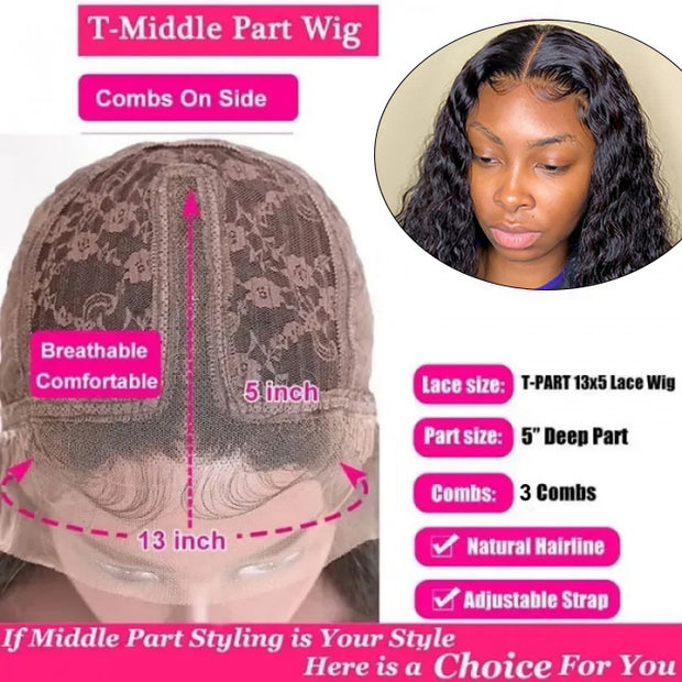 BOGO SALE|Loose Deep Wave Hair 13x6 Lace Front Wig 100% Remy 18-26 Inch Human Hair Wigs