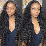 Skin Melt HD Lace Wigs Human Hair Deep Wave 13x4/13x6 Transparent Lace Wigs For Black Women