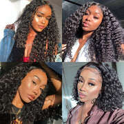 Skin Melt HD Lace Wigs Human Hair Deep Wave 13x4/13x6 Transparent Lace Wigs For Black Women