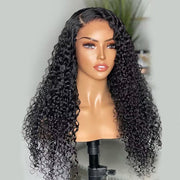 BOGO SALE|Curly Hair Virgin Human Hair 13x6 Undetectable HD Lace Front Wigs 180% Density