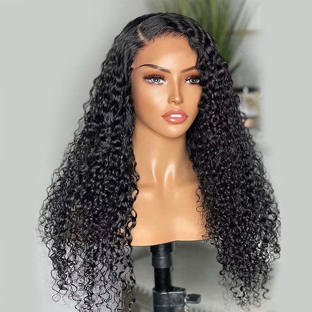 BOGO SALE|Curly Hair Virgin Human Hair 13x6 Undetectable HD Lace Front Wigs 180% Density