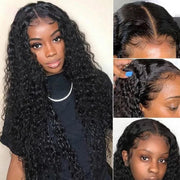 BOGO SALE|Curly Hair Virgin Human Hair 13x6 Undetectable HD Lace Front Wigs 180% Density
