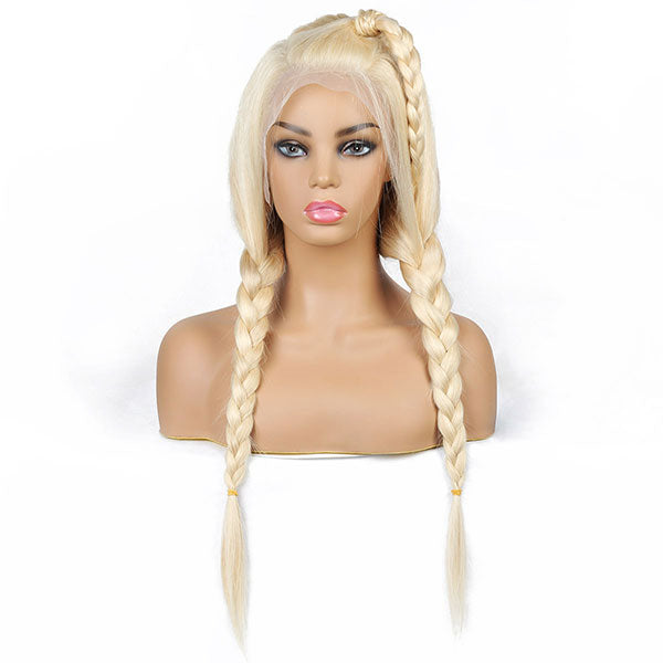Blonde Human Hair Wig 13x4 Lace Front Wig 613 Straight Hair Wig HD Lace Frontal Wigs 40 Inch