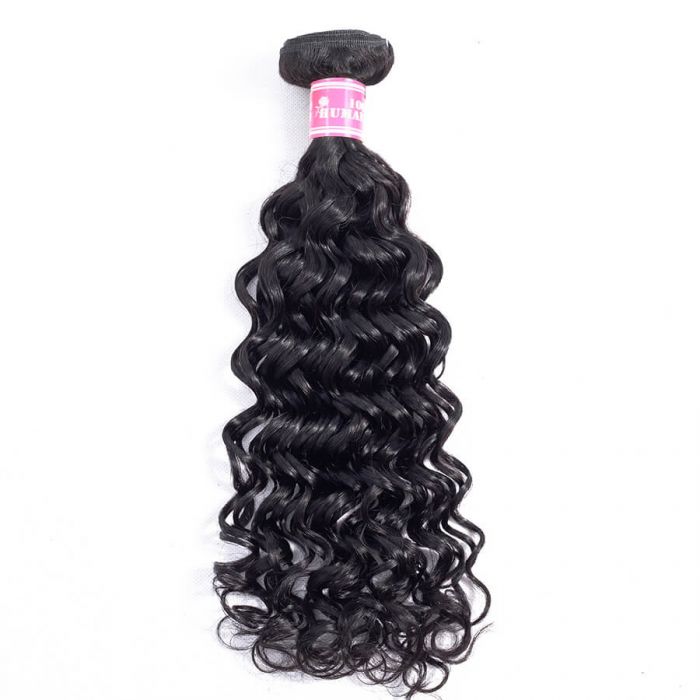 Brazilian Hair Brazilian Water Wave 1 Bundles Wet And Wavy Remy Virgin Human Hair